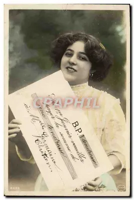Młoda kobieta trzymająca list — Circe — n° 428