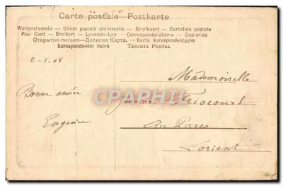 Mulher jovem com coroa de flores — R. Eyland, DORREN — n° 540 — Verso