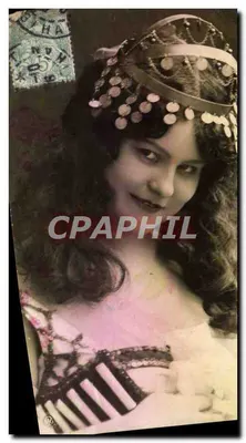 Jeune femme en costume oriental — éditeur R. (marque) — série non identifiable