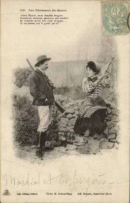 Piosenki z Querc — Adieu Manon, moja przyjazna pasterka — Lib. Barpét, Saint-Céré (Lot)