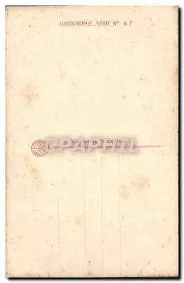 O Angelus — cena pastoril — Luxographie Série N° 47 — Verso
