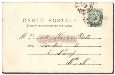 La Violette — Série 4/8-1903 — AS. (fotógrafo) — Verso