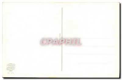 Kwiaty w butelce — widok morza z jachtami — C. Nivej, Éditions Univers, nr 413 — Rewers