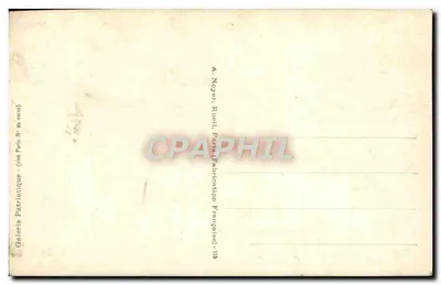 Monseigneur RUCH levando feridos da linha de fogo — G. Charpentier, Paris, n° 633 — Verso