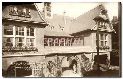 A Casa da Alsácia — Exposição dos Artes Decorativas — HAUG. ARCH. 24