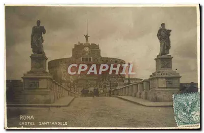 Roma - Castel Sant'Angelo — wydawca nieznany, numer seryjny nie widoczny