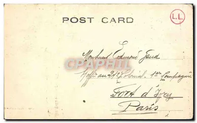 Esfinge de Gizé — Egito — Postes Egípcias n° 980 — Verso