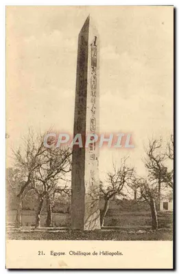 Obélisco de Héliopolis — Egito — Maison d'Art, Bruxelas, n°21