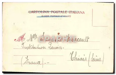 Gênova - Piazza Acquaviva e monumento a Colombo — G. Modiano e Co. - Milano, 2994 — Verso