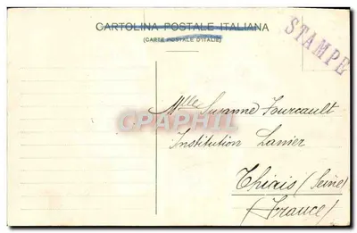 Genova — Palazzo Doria — Cartolina Postale Italiana n°2481 — Rewers