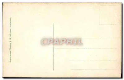 Rotterdam. Willemsbrug — Metalowy most nad kanalem — wydawca J. H. Schäfer, Amsterdam — Rewers