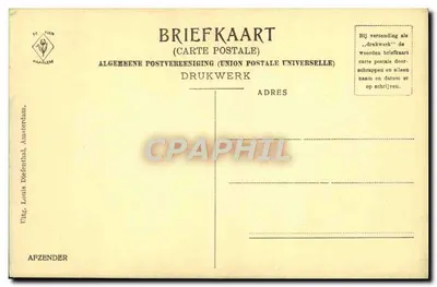 's Gravenhage — Mauritshuis — editor De Tulp, Amsterdam — Verso