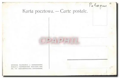 KOMORA MICHAŁOWICE — Z KOPALNI WIELICKIEJ — T. RYCHTER — editor J. Czerneczkiewicz, n° 134 — Verso