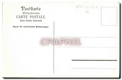 Lindau - Landtor — porta fortificada sobre um ponte de madeira — Edição Photoglob Co., Zurique, n° 8985 — Verso