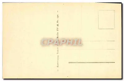 Schloss Sanssouci — Potsdam — Kunstverlag Robert Haas, Berlin SW, Nr. 48 — Verso