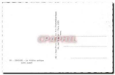 Orange - Teatr starożytny (strona zachodnia) — n°99 — Rewers