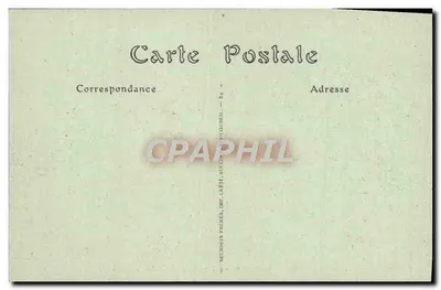 Juan-les-Pins (Alpes-Maritimes) — Vista geral e a Praia — JND Fot. — Verso