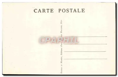 Grasse - Estátua de Fragonard (por Aug. Maillard) - RM — Verso