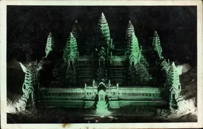 Angkor-Vat — świątynia Indochiny — Wydawnictwo Art Beccaria, Paryż 1934