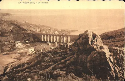 Anthéor (Var) - O Viaduto — editor P. Papeterie Anglaise, S. Raphael