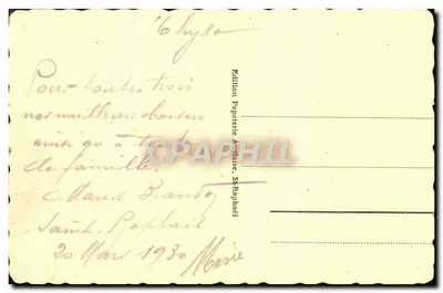 Anthéor (Var) - O Viaduto — editor P. Papeterie Anglaise, S. Raphael — Verso
