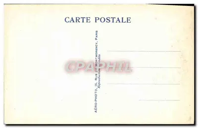 Widok z lotu nad Kolonialną Wystawą — Paryż 1931 — Aéro-Photo T.146 — Rewers