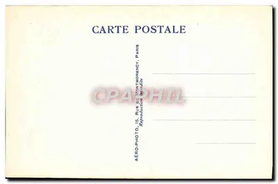 Widok z lotu ptaka z wystawy kolonialnej — Paryż 1931 — Aéro-Photo, T.150 — Rewers