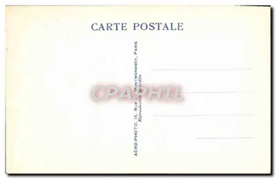Vue aérienne de l'Exposition Coloniale — Le Parc Zoologique — Paris 1931 — Aéro-Photo, T.135 — Verso