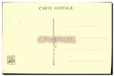 Pałac A.O.F. — Porty kupców indyjskich — Międzynarodowa Wystawa Kolonialna — Paryż 1931 — Rewers
