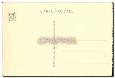 Pałac A.O.F. — Międzynarodowa Wystawa Kolonialna — Paryż 1931 — Rewers