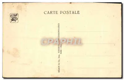 Wystawa Kolonialna Międzynarodowa — Paryż 1931 — Sekcja Tunezyjska — Kawiarnia Maure — Rewers