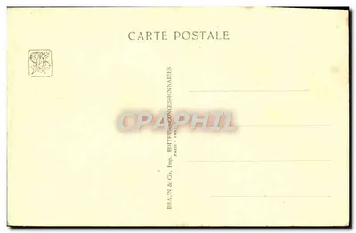 吴哥窟寺庙 — 狮子与塔 — 世界殖民博览会 — 巴黎1931 — 背面