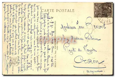 Temple d'Angkor-Vat — Międzynarodowa Wystawa Kolonialna — Paryż 1931 — Rewers