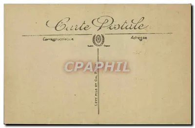 Las Fiestas de la Victoria, 14 de julio de 1919 — El General Pershing — LL. — Reverso