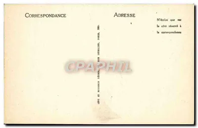 Paris — A Igreja da Madeleine — Magdalen Church — ND — Verso