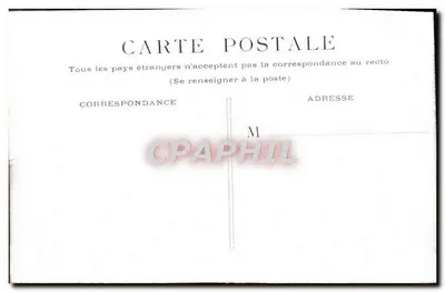 PARIS - Colunata do Louvre — editor não identificado, número de série não visível — Verso