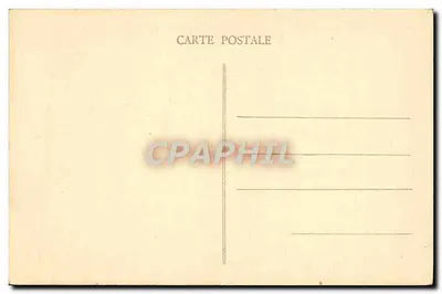 PARIS - Île de la Cité — luchtfoto — Cliché van de Franse Luchtvaartmaatschappij — Achterkant