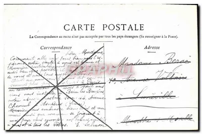 Paris - Boulevards & Porte Saint-Martin — Verso