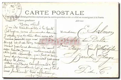 PARIS – Buttes Chaumont – Le Belvédère – C.M. – n°119 — Verso