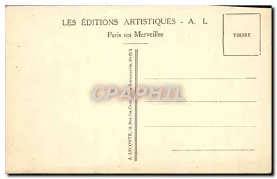 Paryż - Avenue Foch — wydawca A. L. nr 71 — Rewers