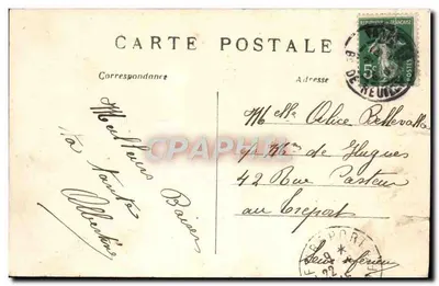 Paris — Der Pont Alexandre III und die Esplanade des Invaliden — C.M. n°180 — Rückseite