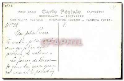 Stare Paryż — Schody z domu zamieszkiwanego przez Balzaca, ulica Visconti — ND. Fot. — Rewers