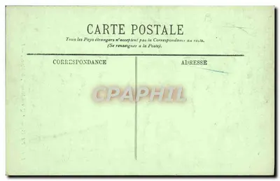 Paris — Estátua 'Quand Même' de Mercié — LL. n°199 — Verso