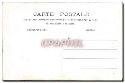 Paris - Monumente de Victor-Hugo — n° de série não visível — Verso