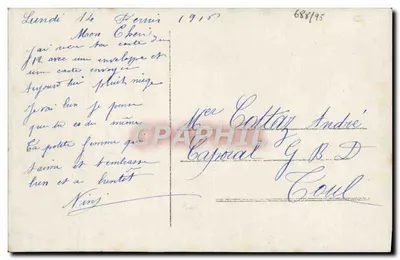 Parigi allagata — Rue de Bièvre — editore GMB — Verso
