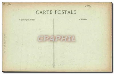 Rue de la Sourdière, 29 — Restos do muro de cerca dos antigos jardins de la Faye de la Sourdière — Paris d'autrefois, n° 166 — Verso
