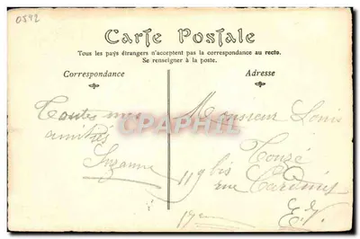 Stary Paryż — Most Nowy i Quai des Orfèvres, w 1858 — ND Phot — Rewers