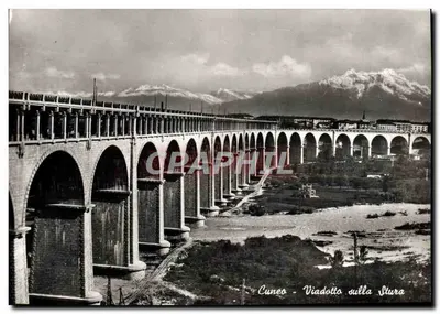 Cuneo - Viadotto sulla Stura — editor S.A.C.A.T. Turim