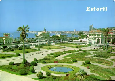 Estoril — vista do parque e do mar — editor COMER, n° 583