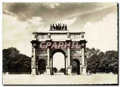 Paris - O Arco do Triunfo do Carrousel — Edições S.R. — Reprodução francesa